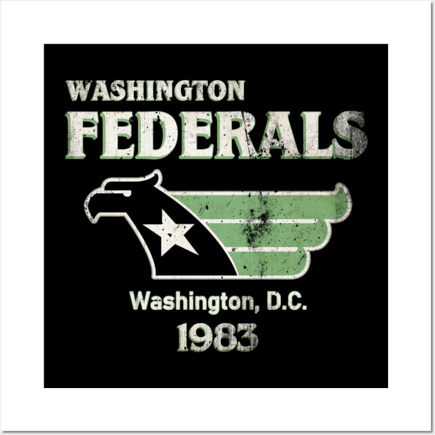 Federals 1983 football Wall Art by 1208